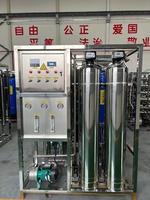 0.5 tonnellate di trattamento dell'acqua con osmosi inversa a due fasi per la macchina di desalinizzazione dell'acqua