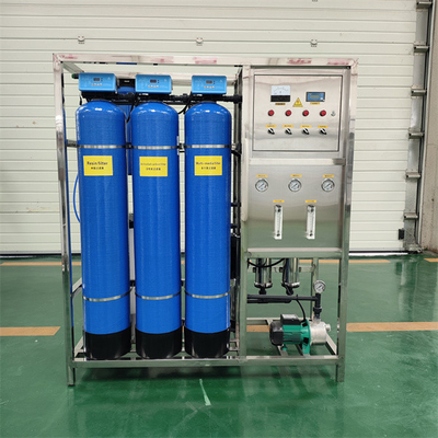 0.5T Trattamento dell'acqua purificata per osmosi inversa 1000 l/h Macchine industriali per acqua pura