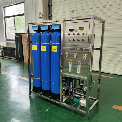 0.5 tonnellate di apparecchiature di trattamento dell'acqua con osmosi inversa unipolare per 3 serbatoi