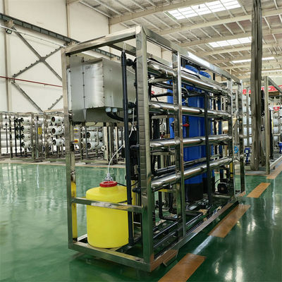 2000LPH impianto di trattamento dell'acqua a osmosi inversa automatico RO commerciale prezzo