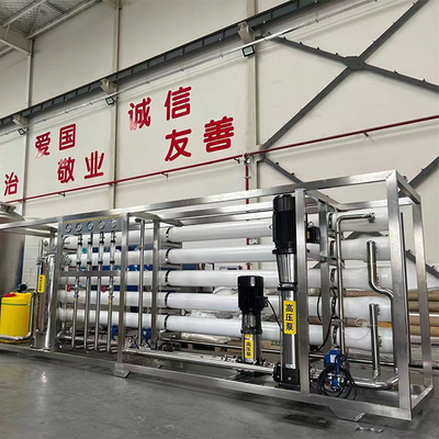 380V/1.5Kw impianto di depurazione dell'acqua a osmosi inversa a doppio trattamento per 12 tonnellate di acqua
