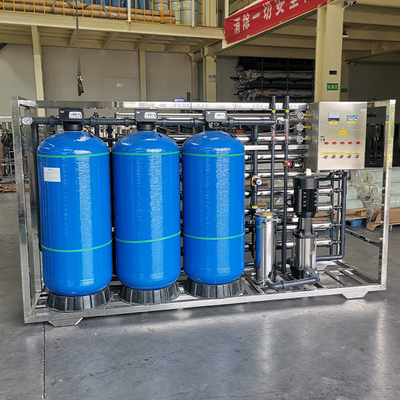 Componenti del nucleo della pompa Sistema di osmosi inversa industriale per 4 tonnellate all'ora Trattamento dell'acqua