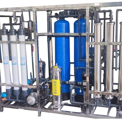 0.25 tonnellate di apparecchiature di trattamento acqua a osmosi inversa in PVC a doppio stadio