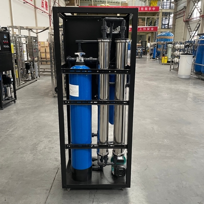500L Sistema di osmosi inversa a polo singolo per il trattamento dell'acqua Macchina di depurazione dell'acqua Trattamento dell'acqua potabile