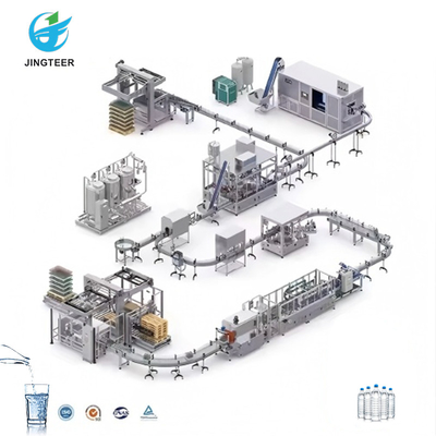 Fabbrica Completa macchina automatica acqua minerale da bere macchina di riempimento di linea di produzione impianto