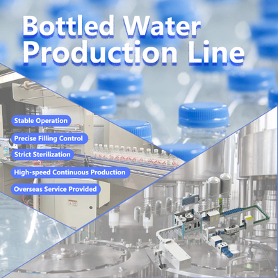 Linea di produzione di acqua minerale per la produzione di acqua potabile / macchina di riempimento dell'acqua in bottiglia