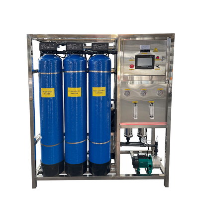 Fabbrica 500LPH impianto di filtrazione per il trattamento dell'acqua con osmosi inversa
