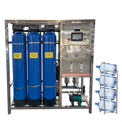 Sistema di depurazione dell'acqua 500LPH RO con pompa e impianto di filtraggio dell'acqua ad osmosi inversa