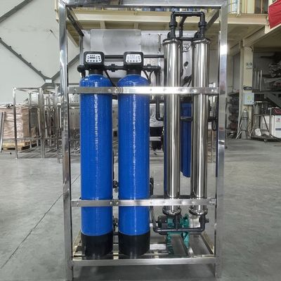 0.5T Sistema di trattamento dell'acqua a osmosi inversa unipolare per l'industria