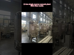 12 tonnellate di apparecchiature di osmosi inversa singola con filtri spedite in Libia